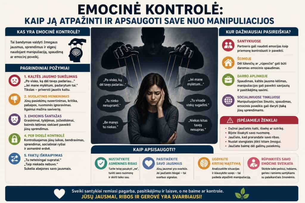Emocinė kontrolė