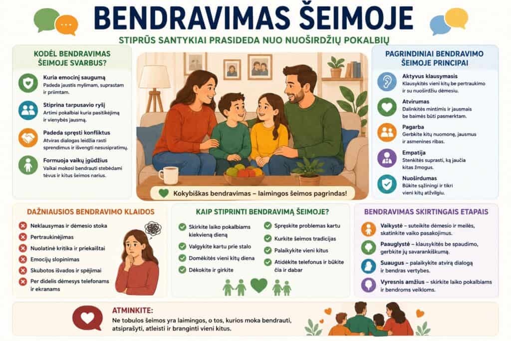 Bendravimas šeimoje