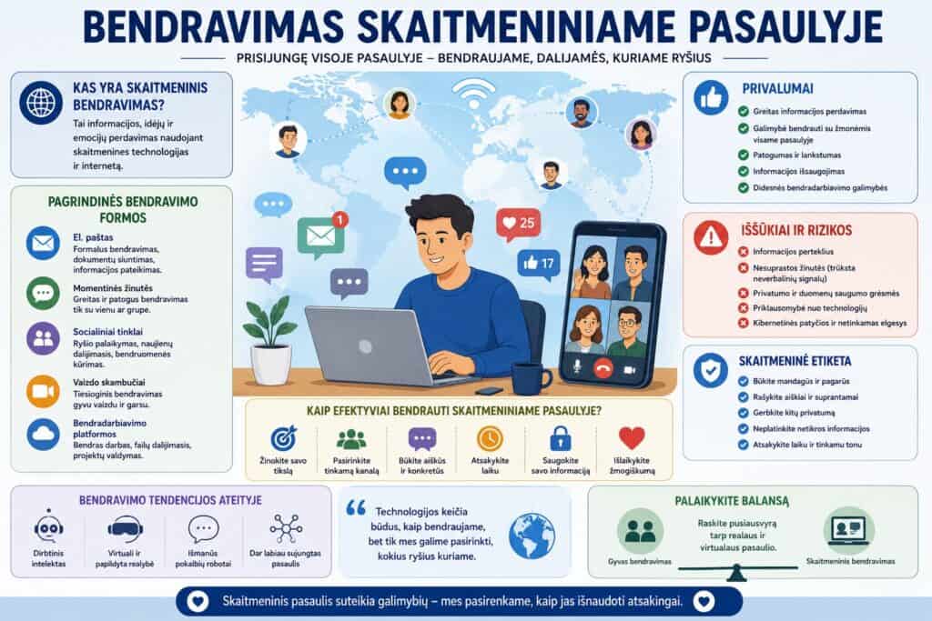 Bendravimas skaitmeniniame pasaulyje