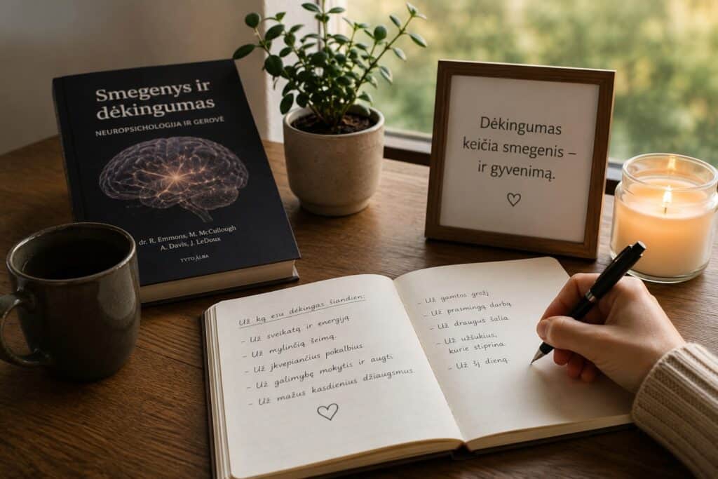 Dėkingumas kaip neuropsichologija